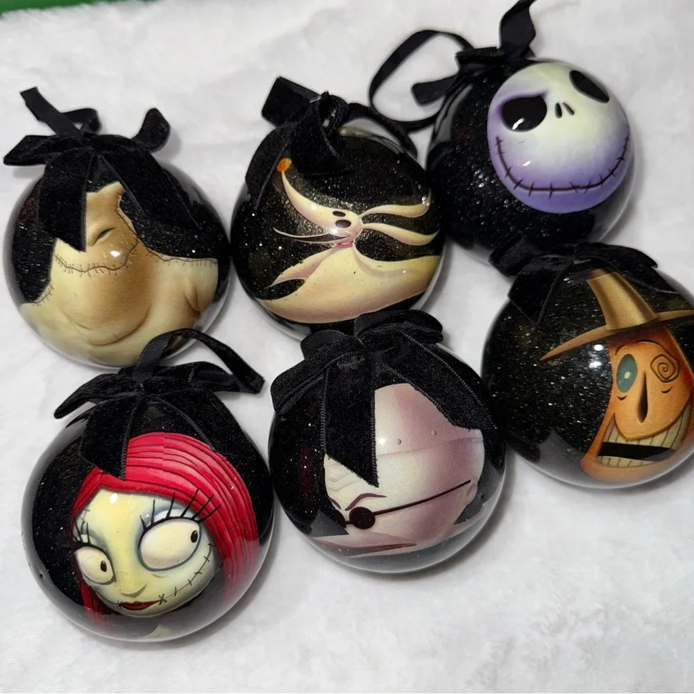 The Nightmare Before Christmas Ornament 6 Piece Set - Holiday 2016 - Jack Sally